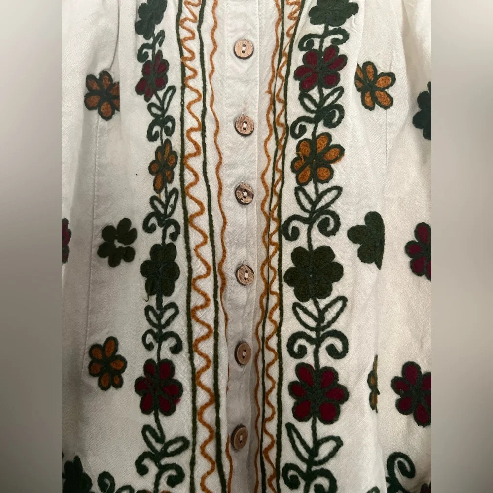 Sacred Threads Embroidered Tank Top | OS - Picture 2 of 7